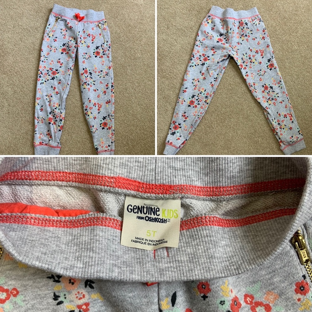 OskKosh Girls Joggers Size 5T